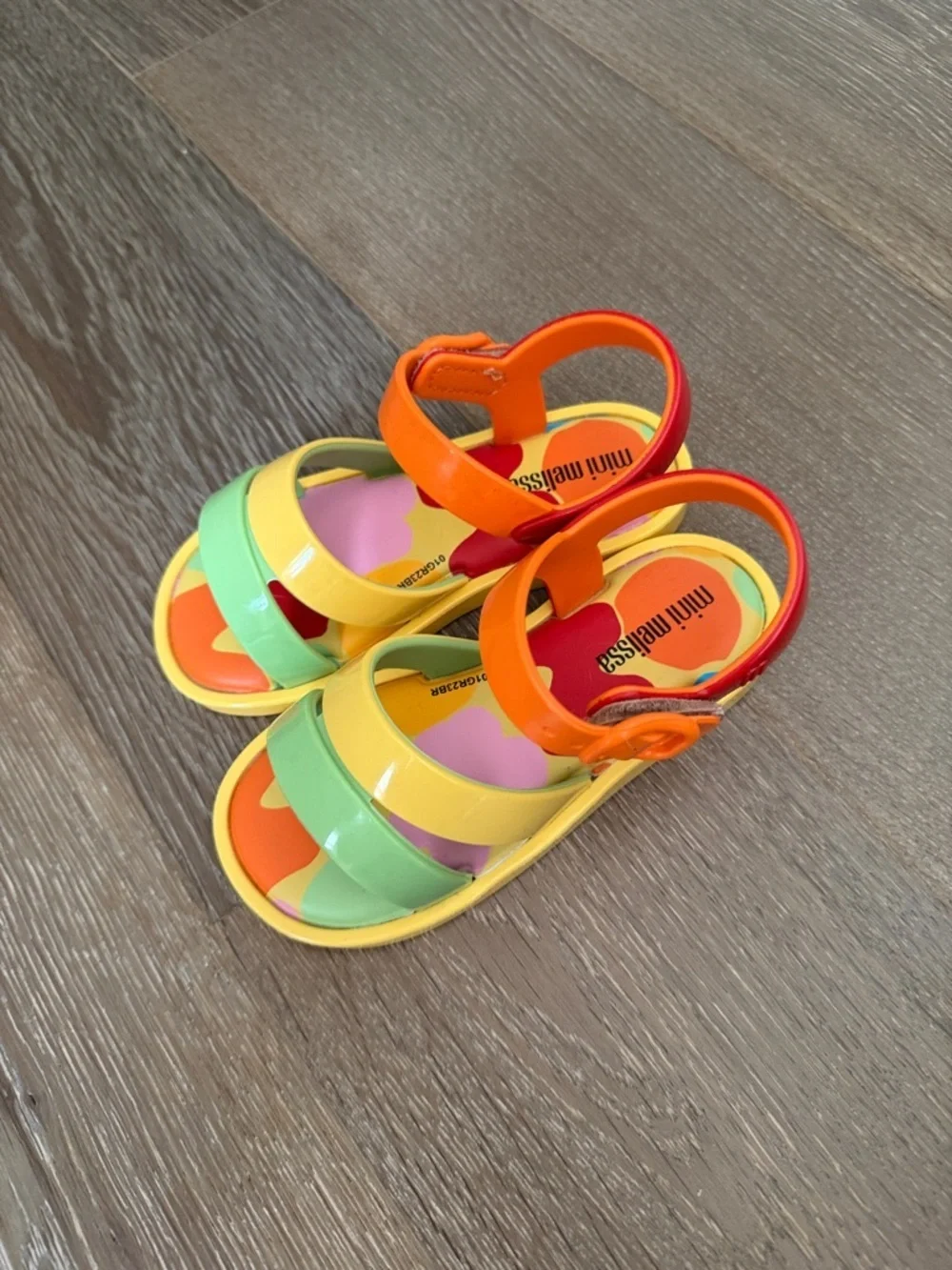 Mini Melissa Kids Girls Colorland Size 9